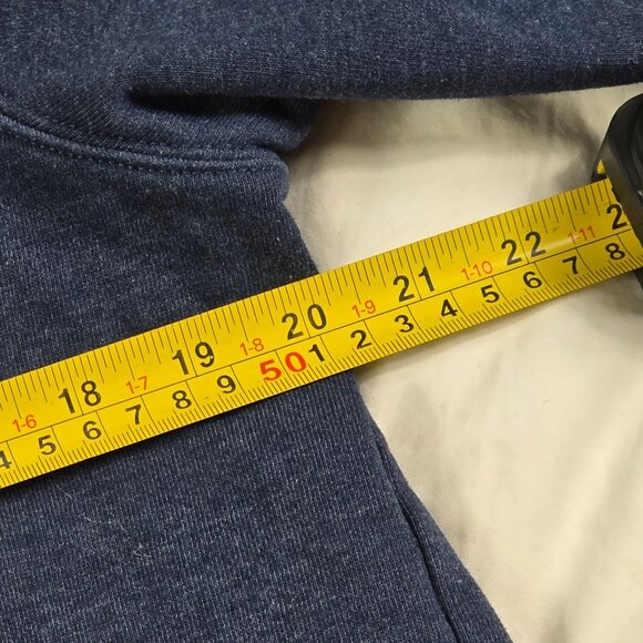 American Eagle Womens Large Blue Sweatshirt Eagle NYC Graphic Crewneck Casual - Picture 7 of 9